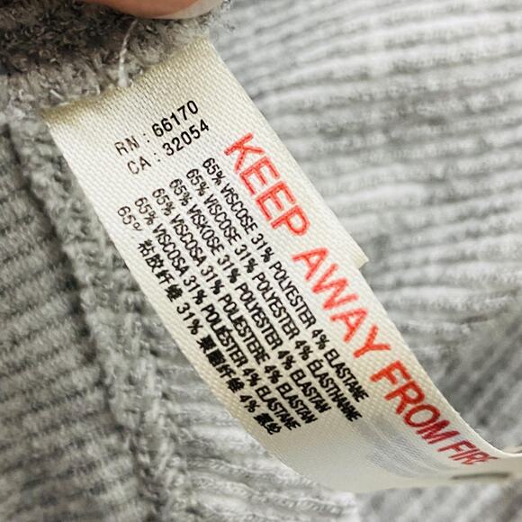 Intimately Free People Tank Top Womens Small Gray Ribbed Knit High Neck Cami - Picture 4 of 5